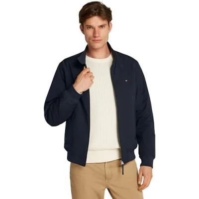 Afbeelding van Tommy Hilfiger Harrington Jacket Jas, Heren, Maat: XL, Desert sky
