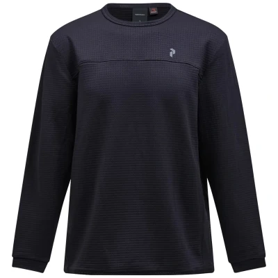 Afbeelding van Peak Performance Trail Polartec CREW Fleece trui, Heren, Maat: Small, Black
