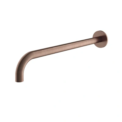 Afbeelding van HotBath Archie Wandarm 40cm Geborsteld Koper PVD AR450BCP