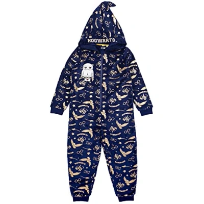 Afbeelding van Harry Potter Onesie Girls Kids Hogwarts Hedwig Alles in één pyjama 12 13 jaar