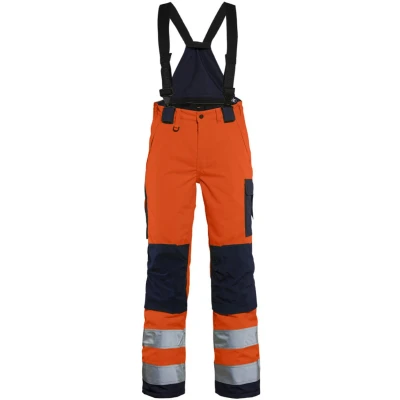 Afbeelding van Blaklader Dames Winterwerkbroek High Vis 7885 1977 Oranje/Marineblauw D23