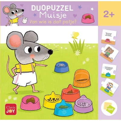 Afbeelding van Duopuzzel Muisje. Van wie is dat potje?