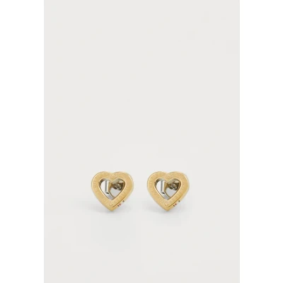 Afbeelding van Tommy Hilfiger Toggle Heart Oorbellen goldcoloured, Dames, Maat: One Size, Gold coloured
