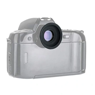 Afbeelding van PROfezzion zacht siliconen oculair met optisch glas voor de Nikon D850, D810A, D810, D800E, D800, D500, Df, D5, D4S, D4, D3X, D3S, D3 vervangt DK 17 en 19 rond