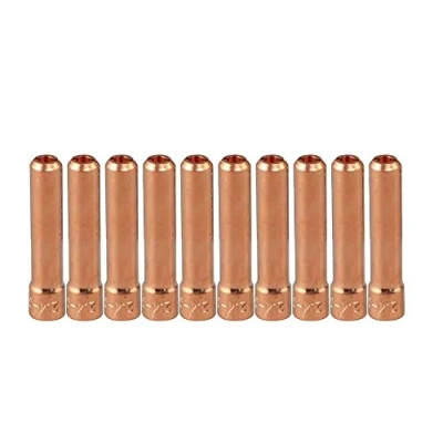 Afbeelding van RIVERWELD TIG Stubby Collet 10N24S 2.4mm Opening Voor PTA DB SR WP 17 18 26 Lastoorts 10pk