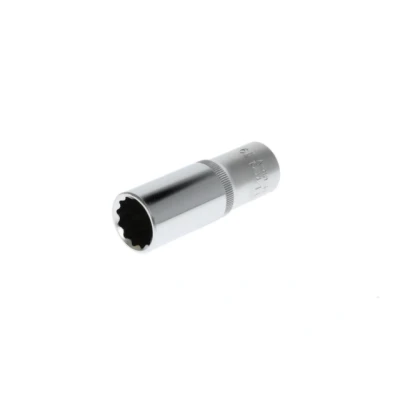 Afbeelding van GEDORE Red dopsleutelinzet lang, moeren, 1/2 &#039;&#039; 12,5 mm aandrijving, 12 kant, 19 breedte, gereedschap, R61101914, staal
