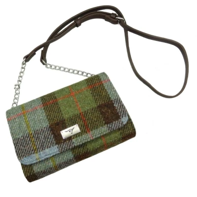 Afbeelding van Schoudertas Strathy MacLeod Portemonnee Harris Tweed Glen Appin of Scotland