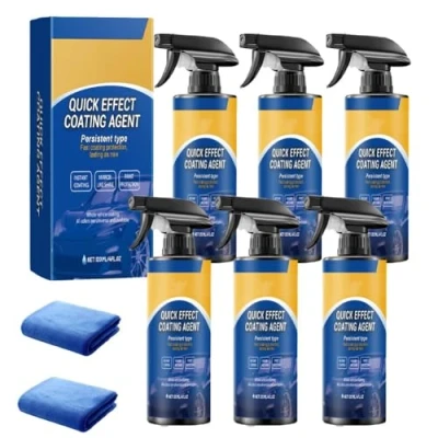 Afbeelding van Rayhong Spray Coating Agent, Geavanceerde Auto Snelwerkende Agent Spray, Multifunctionele Vernieuwingsmiddel Waterloze Was, Gemakkelijk Te(6pcs)