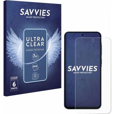 Afbeelding van Savvies Screenprotector voor Samsung Galaxy A55 5G Folie Beschermfolie transparant (6 Stuks)