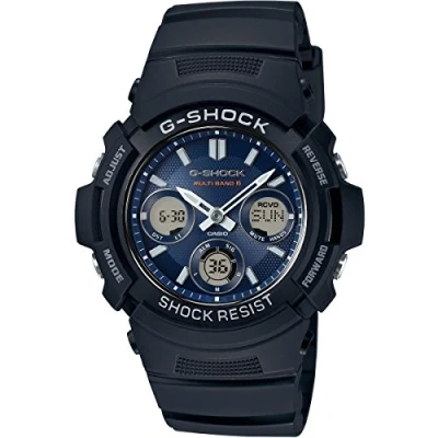 Afbeelding van Casio G Shock AWG M100SB 2AER Herenhorloge 46 mm Zwart