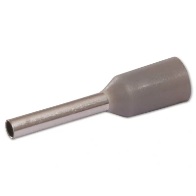 Afbeelding van Quadrios 22C426 Adereindhulzen 0.75 mm² Deels geïsoleerd Grijs 1 set(s)
