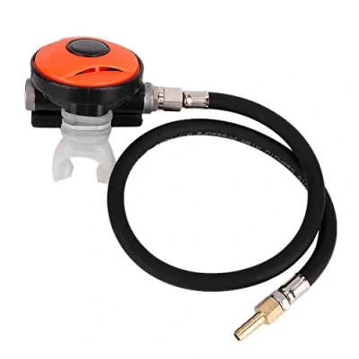Afbeelding van Tbest Ademregelaar duiken, longautomaat duikregelaar, snorkelregelaar Scuba Dive Snorkel 2 Nd Stage Explorer Met mondstuk Ademslang Duikuitrusting Accessoires