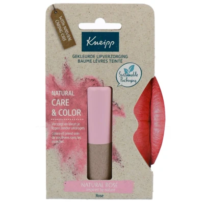 Afbeelding van 1+1 gratis Kneipp Lipcare Natural Rosé 3.5g