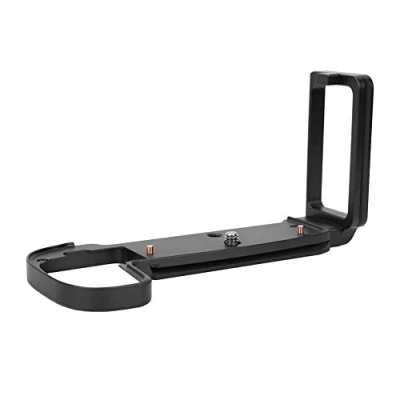 Afbeelding van Yunir camera L plaat, vormige aluminiumlegering Quick Release plaat beugel Hand Grip, voor R spiegelloze (zwart)