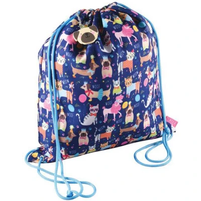 Afbeelding van Floss &amp; Rock Huisdieren Gymbag 40 x 36 cm Blauw