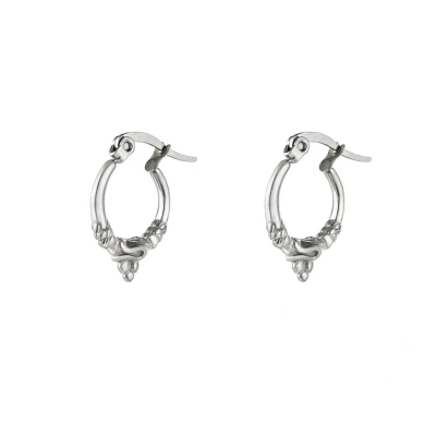 Afbeelding van Oorbellen vintage stijl Yehwang Oorringen One size Zilver
