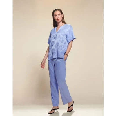 Afbeelding van ESSENZA Broek Mare Charley Blauw L