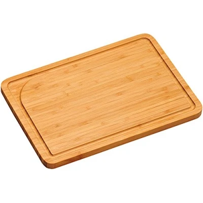 Afbeelding van FSC® Bamboe Houten Snijplank Met Saprand Snij Plank Afm. 33 x 23