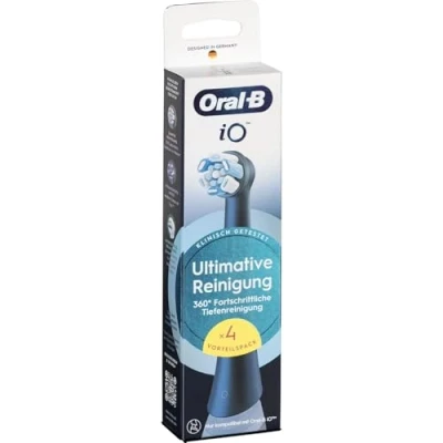 Afbeelding van Oral B, Borstels + opzetstukken, iO Ultimative Reinigung, Original Aufsteckbürsten (4 x)