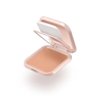 Afbeelding van KIKO Milano Skin Lover Refining Face Powder Foundation 08, Compacte, Hydraterende En Egaliserende Poederfoundation