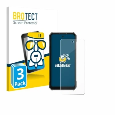 Afbeelding van BROTECT Glas Screen Protector voor Ulefone Armor 30 Pro (3 Stuks) Schermbeschermer [9H Hardheid, Beschermglas Folie niet Gehard Glas]