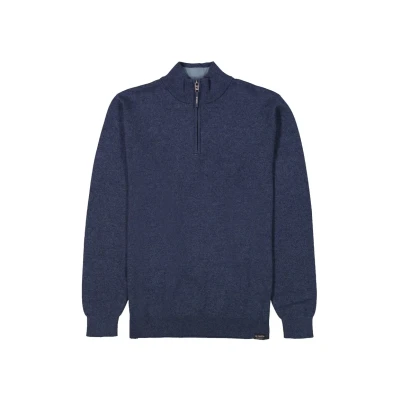 Afbeelding van Garcia Trui HalfZip Marine S