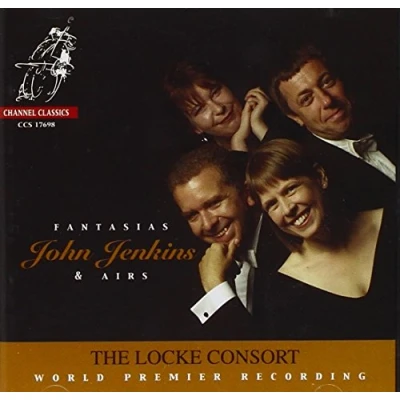 Afbeelding van The Locke Consort Jenkins: Fantasias &amp; Airs (CD)
