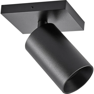 Afbeelding van Deko Light CAN TILT plafondspot, zwart, 11 x 9 cm, 1 lamp, metaal GU10