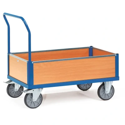 Afbeelding van Fetra 2560 Plateauwagen Staal Poedercoating Laadvermogen (max.): 400 kg