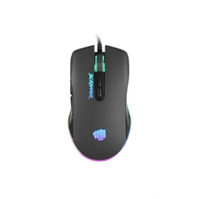 Afbeelding van GAMING MUIS FURY SCRAPPER 6400DPI RGB BACKLIT OPTISCH MET SOFTWARE ZWART