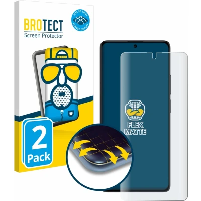 Afbeelding van BROTECT Screenprotector voor Xiaomi Redmi Note 13 5G Folie Beschermfolie matte volledig dekking (2 Stuks)