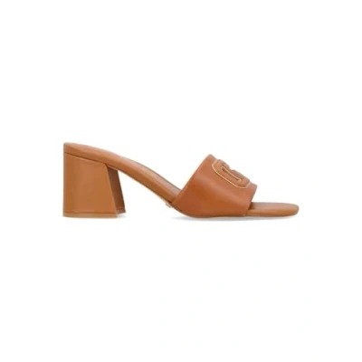 Afbeelding van Guess GALS Muiltjes met hak, Dames, Maat: 40, Cognac Leer