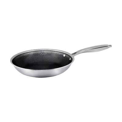 Afbeelding van Hâws Santo hybride coating koekenpan 24 cm Roestvrij staal