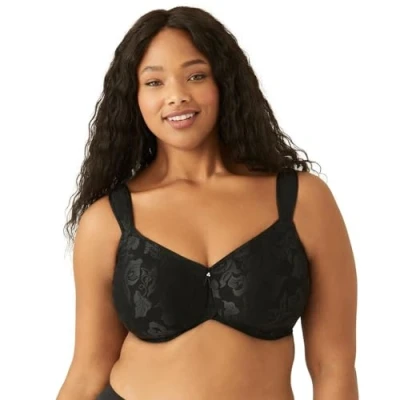 Afbeelding van Wacoal Awareness Eness Beugelbeha voor dames, ondoorzichtig, Zwart, 90C