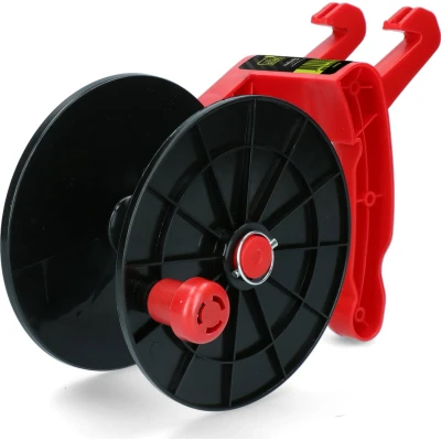 Afbeelding van ZoneGuard Draadhaspel Zwart/rood One Size