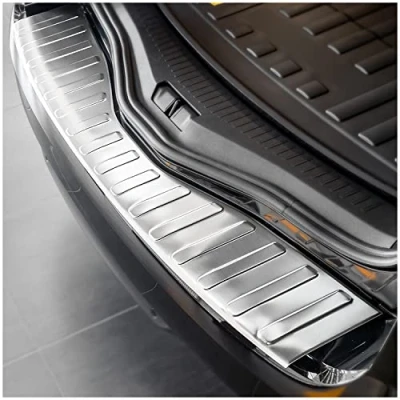 Afbeelding van tuning art BL935R Achterbumperprotector met afschuining voor Renault Mégane Grandtour 4 RVS