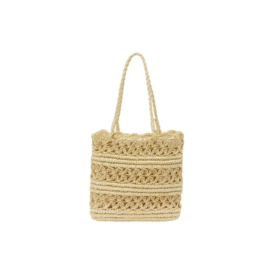 Afbeelding van usha Shopper, Dames, Maat: One Size, Beige