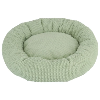 Afbeelding van Adori Donut Maddy Kattenmand Ø50x17 cm Lichtgroen Anti slip