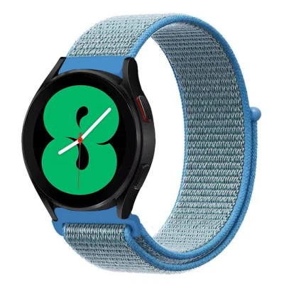 Afbeelding van Garmin Vivoactive 4 / 4L Sport Loop nylon bandje Blauw