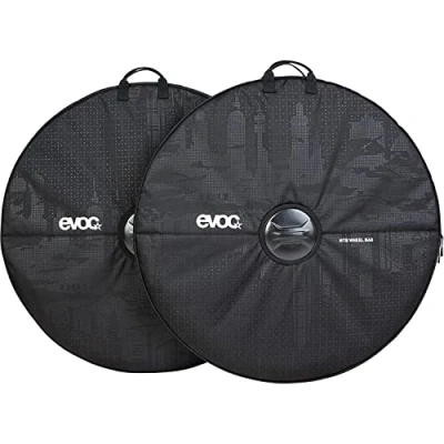 Afbeelding van EVOC MTB WHEEL BAG wieltas, wieltransport (2 fietskoffers, fietstas voor maximale bescherming, geschikt wielen
