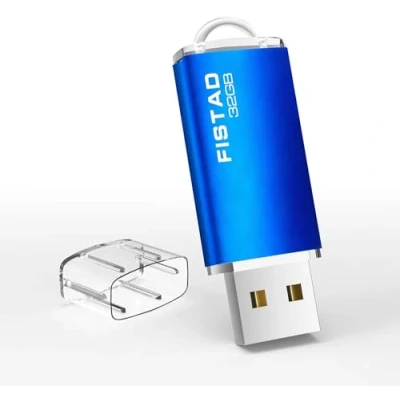 Afbeelding van 32 GB USB Memory Stick 2.0 Flash Drive Thumb Pen Blauw