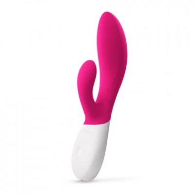 Afbeelding van LELO Ina Wave 2 Rabbit vibrator Cerise/Roze GRATIS TOY bij iedere bestelling v.a. 40,