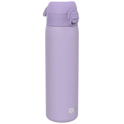 Afbeelding van ion8 Roestvrijstalen waterfles 600 ml lichtpaars