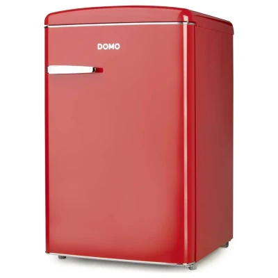 Afbeelding van DOMO DO91703R Retro koelkast D 120 L rood