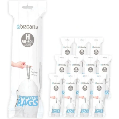 Afbeelding van Afvalzak 50 60 liter met trekbandsluiting (H), Brabantia