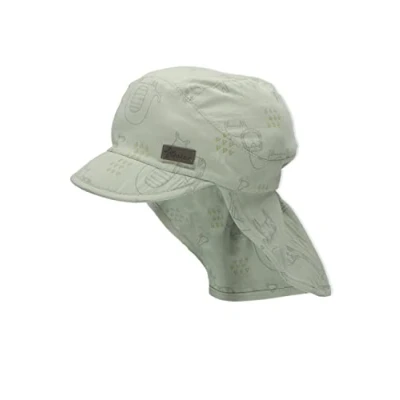 Afbeelding van Sterntaler Peaked Cap met nekbeschermer Medium Groen
