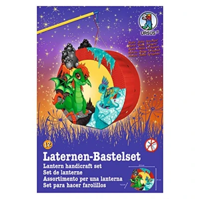 Afbeelding van Ursus lantaarnknutselset Babydraak 21,8 x 21 10,3 cm multicolor