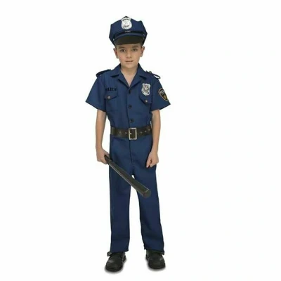 Afbeelding van Kostuums voor Kinderen My Other Me Politie (4 Onderdelen) Maat 7 9 Jaar