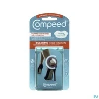 Afbeelding van COMPEED® Blarenpleisters hoge Hakken (5st). Compeed verlicht direct je pijn bij blaren! Speciaal ontwikkeld voor gebruik dragen van hakken. Prijs is inclusief verzendkosten.