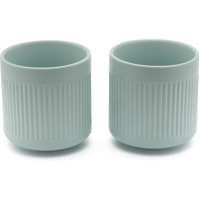 Afbeelding van Bredemeijer Mok Skagen Lichtblauw 300 ml (Set van 2)